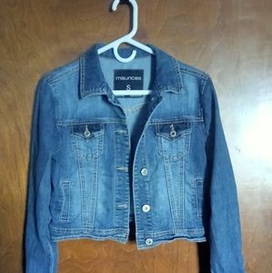 Maurices blue jean jacket